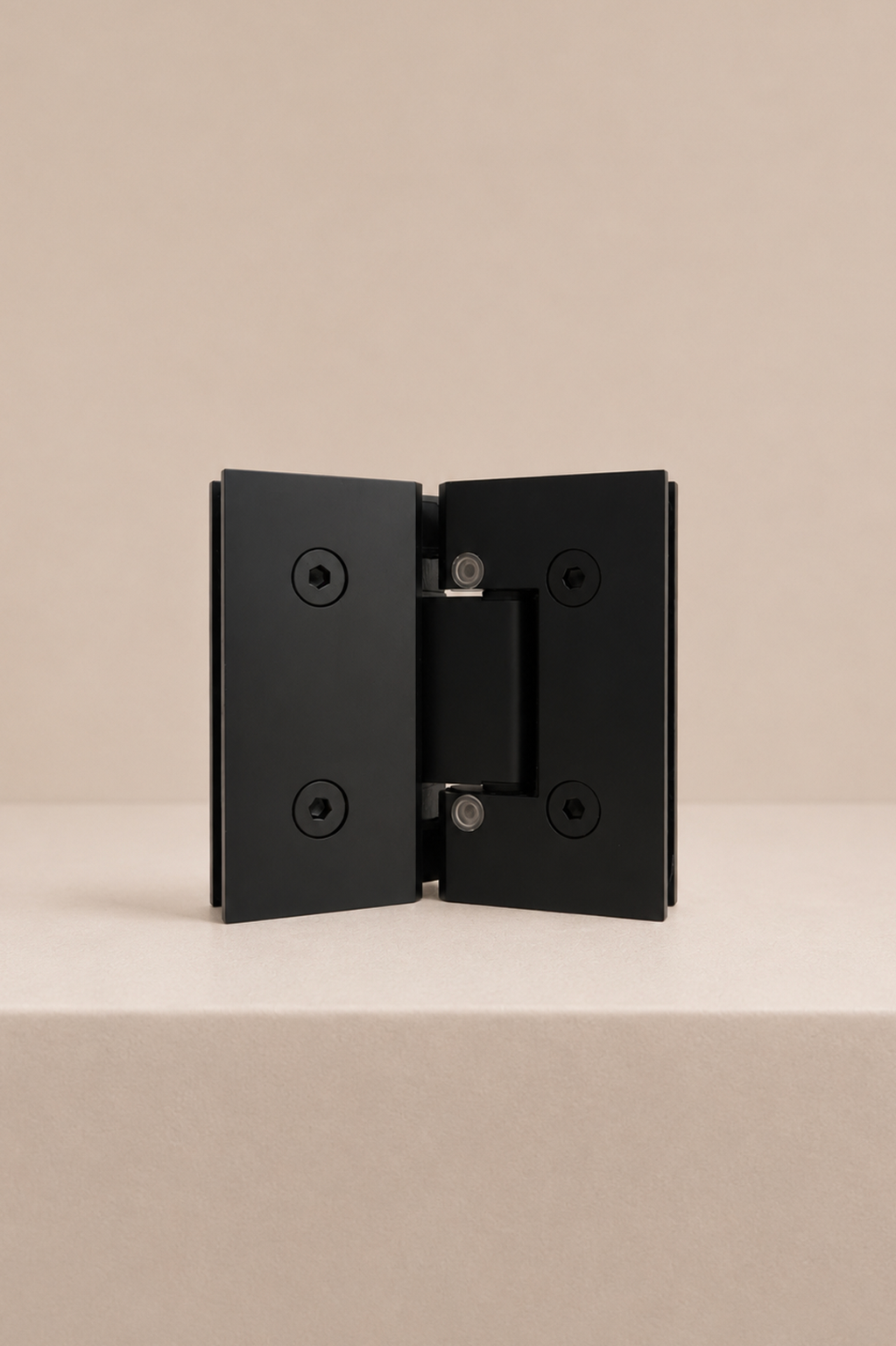 XO 135° Glass Hinge, Matt Black