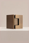 XO 135° Glass Hinge, Antique Brass