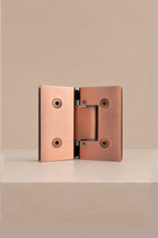 XO 135° Glass Hinge, Antique Bronze — back