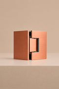 XO 135° Glass Hinge, Antique Bronze
