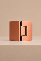 XO 135° Glass Hinge, Antique Bronze