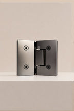 XO 135° Glass Hinge, Gunmetal — back