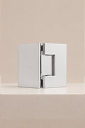 XO 135° Glass Hinge, Polished Chrome