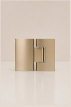 XO 180° Glass-to-Glass Hinge, Champagne