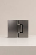 XO 180° Glass-to-Glass Hinge, Gunmetal