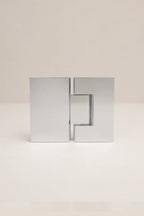 XO 180° Glass-to-Glass Hinge, Polished Chrome