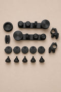 XO Barn Door Kit, Matt Black