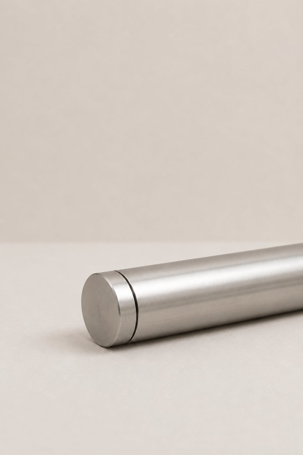 XO Barn Door Rail, Brushed Nickel