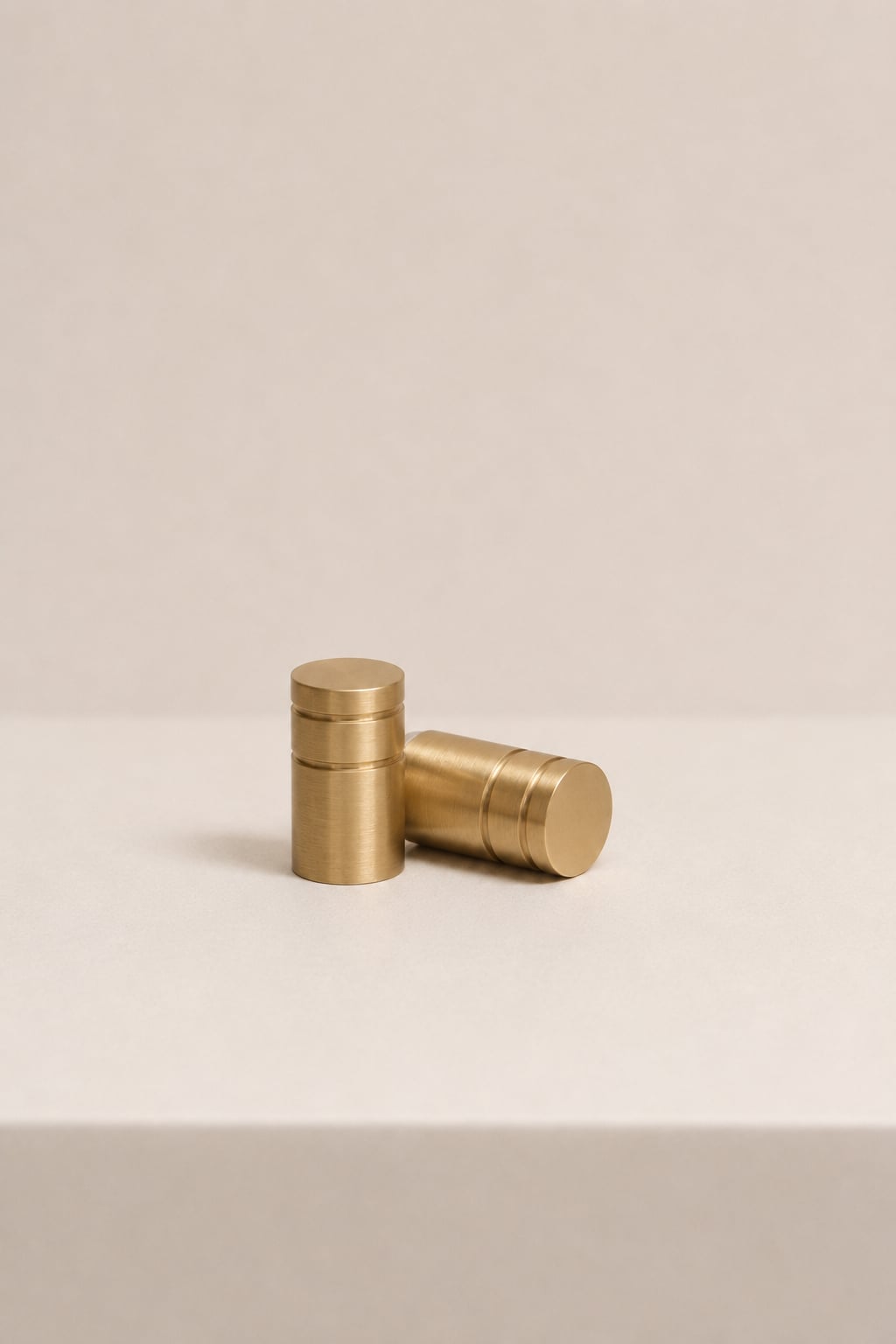XO Designer Knob, Brushed Brass