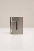 XO Glass-to-Wall Hinge, Brushed Nickel