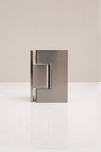 XO Glass-to-Wall Hinge, Brushed Nickel
