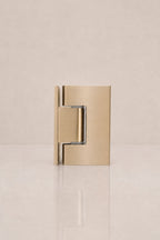 XO Glass-to-Wall Hinge, Champagne