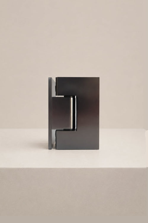 XO Glass-to-Wall Hinge, Gunmetal