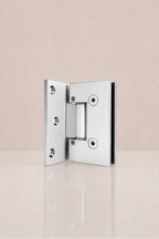 XO Glass-to-Wall Hinge, Polished Chrome — back