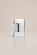XO Glass-to-Wall Hinge, Polished Chrome