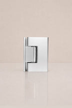 XO Glass-to-Wall Hinge, Polished Chrome