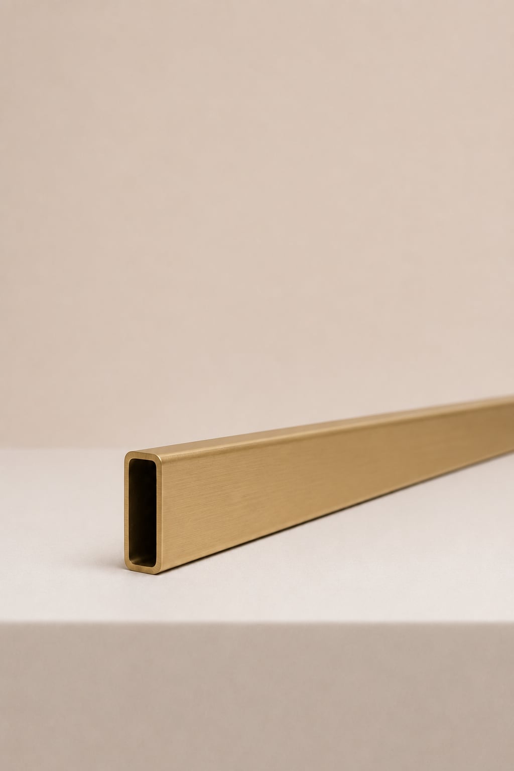 XO Slider Rail, Brushed Brass