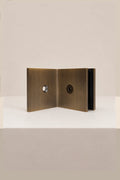 XO 90° Wall Bracket, Antique Brass