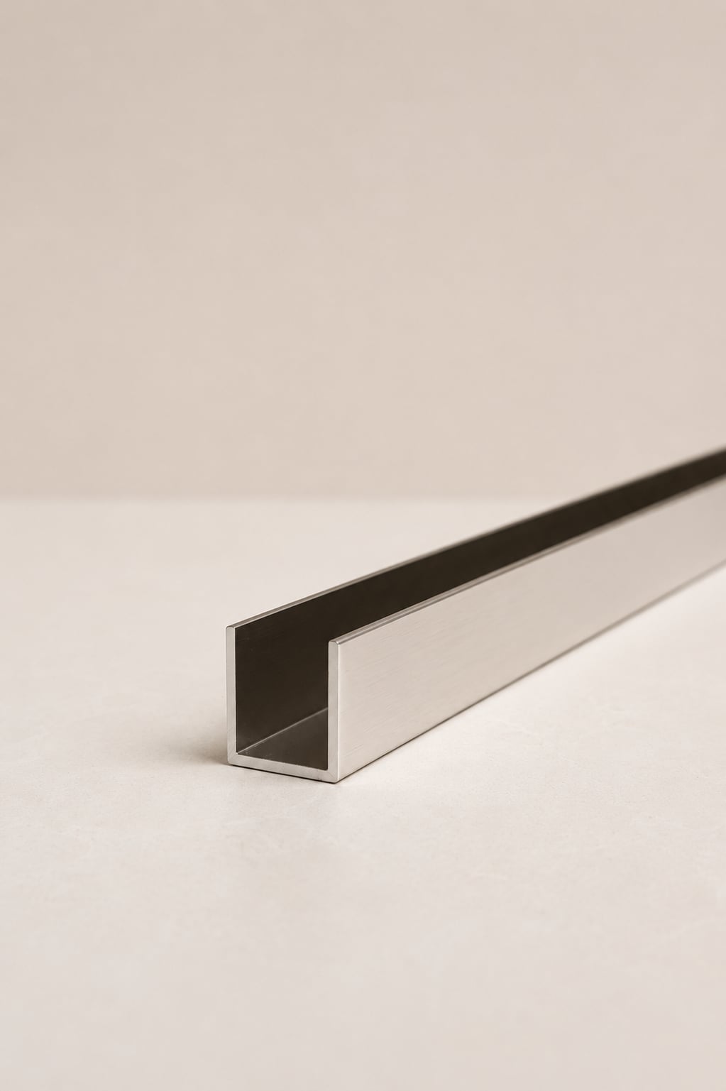XO Wall Channel, Brushed Nickel