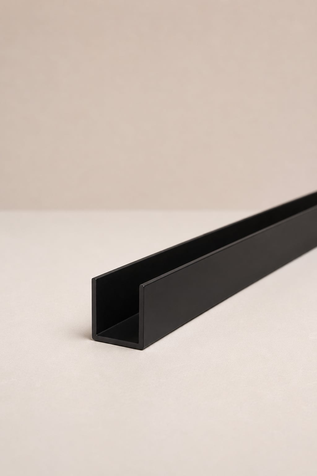XO Wall Channel, Matt Black